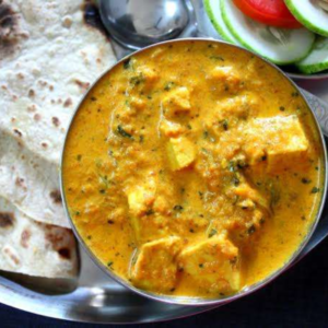 Roti with Methi Paneer